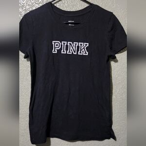 PINK Victoria's Secret Black Tee